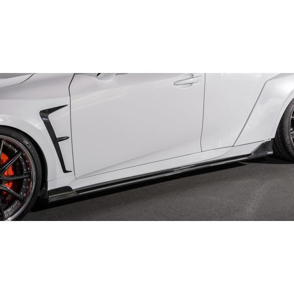 アーティシャンスピリッツ（ARTISAN） サイドアンダースポイラー2P未塗装　レクサスIS300/...