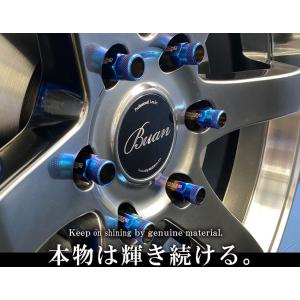 BUAN JAPAN ロックナット 4本セット【シルバー】ハイエース 盗難防止
