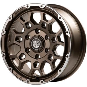 舞杏 KBレーシング マットブロンズ 16インチ 【厳選輸入215/65R16