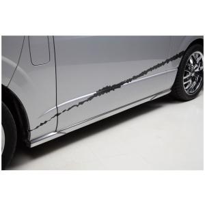 200系ハイエースGT-SサイドステップVer2 塗装済み・未塗装【舞杏/BUAN