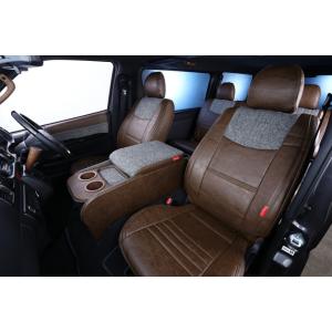 200系ハイエース ワゴン GL 専用 シートブラケット クラフトプラス 【ニューヨークスタイルタイプ1】 シートカバーフル