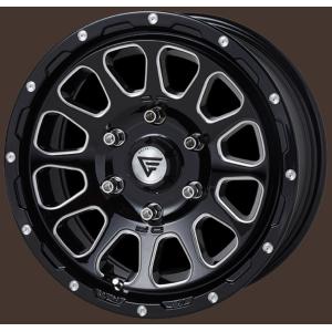 デルタフォース オーバル マットブラック 16インチ 【厳選輸入215