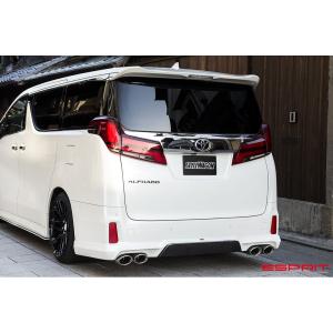 30系アルファード後期 PREMIEREサイドステップ4ピース未塗装 (エスプリ