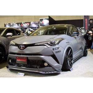 ELFORD トヨタ C-HR フロントアンダーウィング エレガントアイズ専用