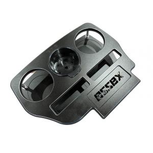 エセックス(ESSEX/CRS) ビレットフロントカップホルダー ブラック 200