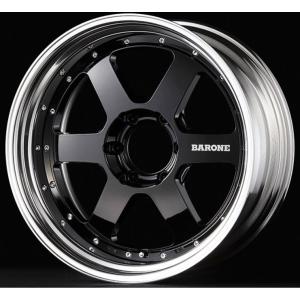 ファブレスBARONE XR-6(2P) ブラックポリッシュ17インチ【厳選輸入215
