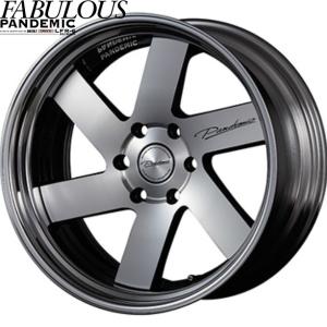 ファブレス［FABULOUS］LFR-6(2P)19インチ7.5J〜12.5J【225/40R19ホイールタイヤセット】200系ハイエースに最適〈タイヤ銘柄やオプション選べます！〉