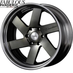 ファブレス［FABULOUS］LFR-6(2P)19インチ7.5J〜12.5J【225/40R19ホイールタイヤセット】200系ハイエースに最適〈タイヤ銘柄やオプション選べます！〉