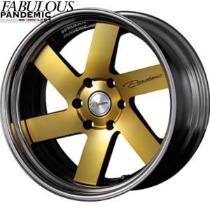 ファブレス［FABULOUS］LFR-6(2P)19インチ7.5J〜12.5J【225/40R19ホイールタイヤセット】200系ハイエースに最適〈タイヤ銘柄やオプション選べます！〉