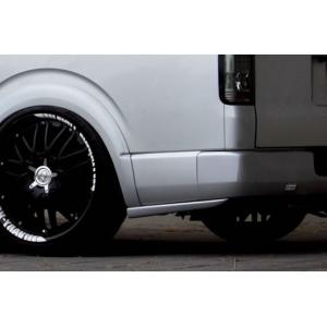 エセックス(ESSEX/CRS) リアスカッフプレートカバー 200系ハイエース
