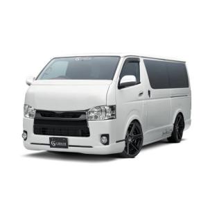 ギブソン ハイエース 200系 フロントハーフスポイラー ver.1 FRP 未