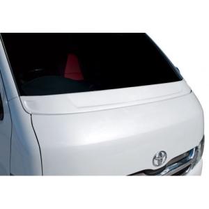 ガレージベリー│ワイパーガード｜200 ハイエース ワイド│FRP製 未塗装 ◇ハイエース 200系 ワイド ワイパーガード 塗装済 ヴァリアント