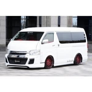 TSDスタイル(T-STYLE) 4本出しマフラー 200系ハイエース 2.0Lガソリン
