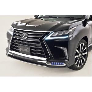 レクサスLX570 リアバンパースポイラー未塗装 ダブルエイト(DOUBLE