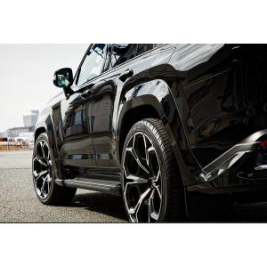 レクサスLX600【LEXUSモデリスタエアロ装着車】オーバーフェンダーキット未塗装ダブルエイト(D...