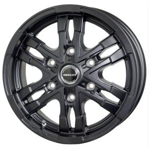 BISON(バイソン) BN-03 マットブラック 15インチ【厳選輸入195/80R15
