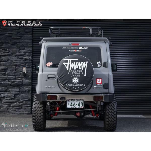 Kブレイク(K-BREAK) JIMRIDE Samurai サムライ・リアスペアタイヤカバー(JI...