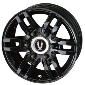 共豊 PPX PR-06 シャイニーブラック 15インチ 【厳選輸入195/80R15