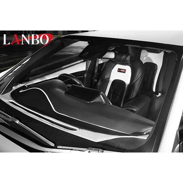 レザーダッシュマット【ブラック/ホワイト LDM-CHR-WH】C-HR専用ZYX10/NGX50(...