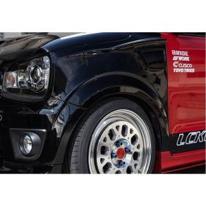 HA36S アルトワークス 純正フェンダー ダクト付き アルト HA36S アルトワークス ターボRS カーボン調フェイク