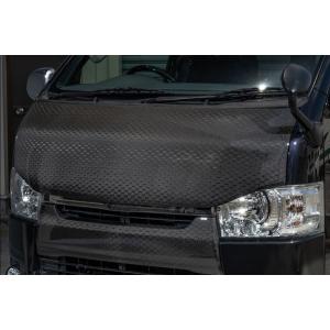 ハイエース　ボンネット(カーボン)　ナロー用　ボクシースタイル BOXYSTYLE/ボクシースタイル【ユーロカーボンボンネット