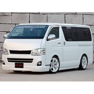 415コブラ（ラブラーク） ナロー用CLEAN LOOK フロントスポイラー未塗装　200系ハイエース3型標準ボディ