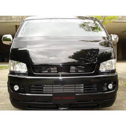 【200系ハイエースワイドボディ1〜7型】ステージ1ボンネット未塗装(415コブラ/ラブラークSTA...