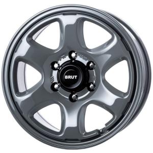 BRUT(ブルート) BR-44 ミリタリーブラック 17インチ 【厳選輸入215
