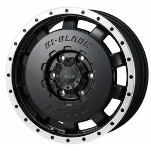 4本セット MONZA JAPAN HI-BLOCK BALEX マットブラック/リムポリッシュ