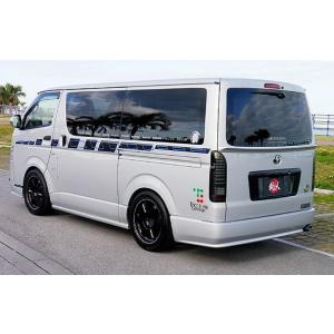 200系ハイエースナロー標準ボディ1〜7型】リアバンパースポイラー塗装