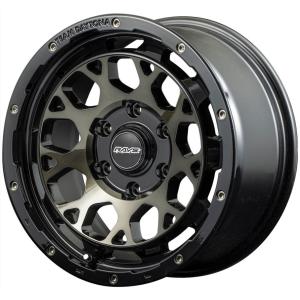 レイズ デイトナM9 ブラックディスククリアスモーク 17インチ【265/65R17ホイールタイヤセット】ランクルプラド150に最適〈タイヤ銘柄選べます！〉｜エスエイチカンパニー