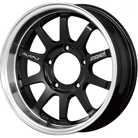 【カスタムサイズに変更可能】ジムニーシエラJB74 A・LAP-J BDカラー 16インチ245/7...