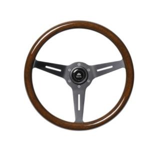 レアル(REAL) スポーツ ディープタイプ 汎用ステアリング オールレザー