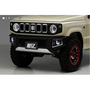 ライツ【REIZ】JB64W ジムニー フロントバンパーアンダーガード [マットシルバー仕上げ] -両面テープ施工済み- 純正バンパー用 スキッドプレート｜sh-store