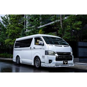 200系ハイエース4〜8型【ワイドボディ】フロ...の詳細画像3