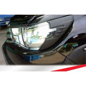 GUN125ハイラックス ハロゲン用ヘッドライトカバー【ダークスモーク