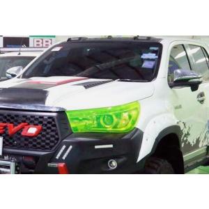 GUN125ハイラックス ハロゲン用ヘッドライトカバー【ダークスモーク