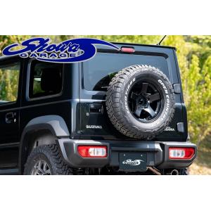 スペアタイヤ移動ブラケット【真上移動タイプ E00047】JB74ジムニーシエラ(ショウワガレージ/showaGARAGE)