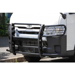 200系ハイエース標準ナローボディ専用 バンパーガードタイプ2マット