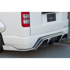 TSDスタイル(T-STYLE) 4本出しマフラー 200系ハイエース 2.0Lガソリン