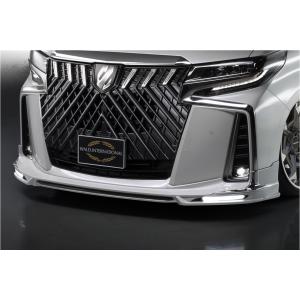 ヴァルド（WALD） フロントグリル未塗装 30系アルファード後期【S