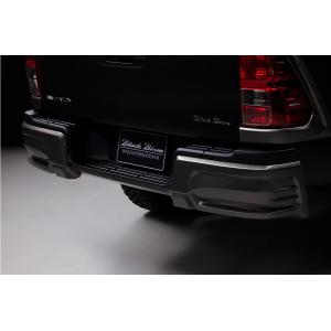 ハイラックス HILUX バックソナー リアバンパーカバー マットブラック リミテッド チトセ ハイラックス GUN125 バックソナー有車 リヤ
