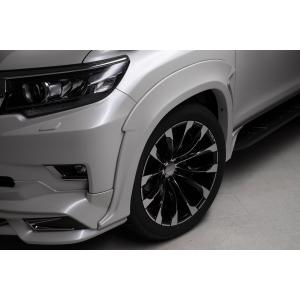 プラド150系新品JAOS フェンダーガーニッシュtype-X未塗装品 JAOS フェンダーガーニッシュ type-X 未塗装品 プラド 150系