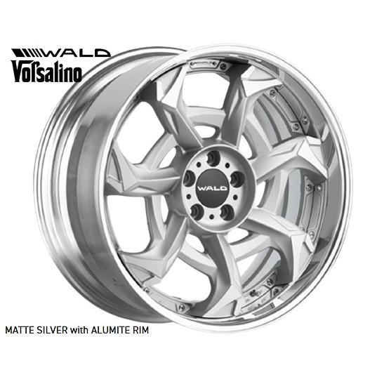 WALD【ヴァルド】ボルサリノV12C 22インチ8.5J〜11.5J ホイール単品(1本からの販売...