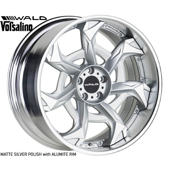 WALD【ヴァルド】ボルサリノV12C 22インチ8.5J〜11.5J ホイール単品(1本からの販売...
