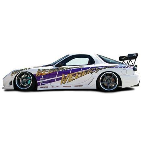 ウェバースポーツ　WEBERSPORTS　サイドステップ(FRP)　未塗装　FD3S RX-7
