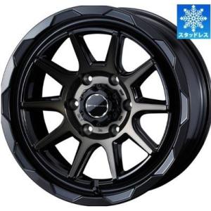 限定スタッドレス ウェッズ WEDS マッドヴァンスXタイプF フリント