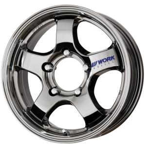 ワーク　クラッグガルバトレ16インチ ホイール　ジムニーシエラ　５本 WORK CRAG GALVATRE ワーク ガルバトレ ジムニー シエラ 8.0J-16