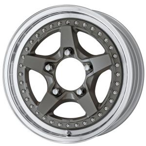 ワーク　クラッグガルバトレ16インチ ホイール　ジムニーシエラ　５本 WORK ワーク クラッグ ガルバトレ 5.5-16 ホイール1本 CRAG