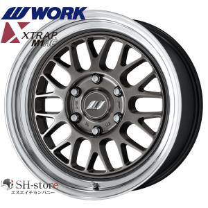 WORK(ワークエクストラップ)XTRAP-M1HC17インチ【厳選輸入215/60R17ホイールタイヤセット】 200系ハイエースに最適〈タイヤメーカー選べます！〉｜sh-store